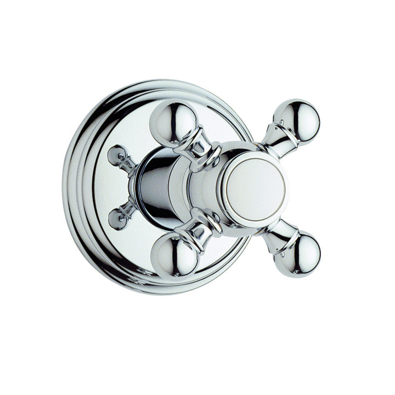 Grohe Geneva Volume Control Shower Faucet Trim With Cross