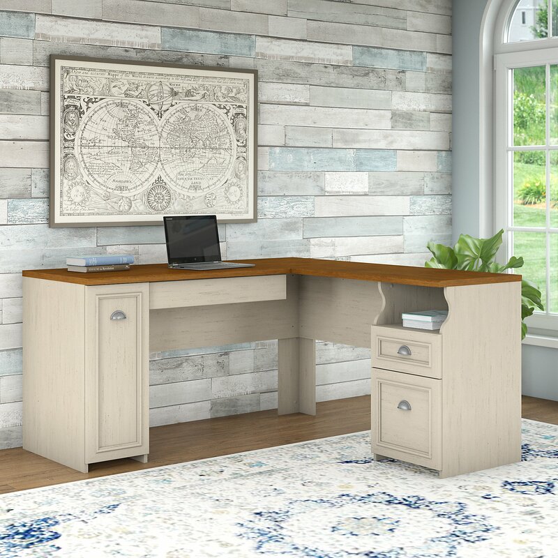 Beachcrest Home Oakridge L Shape Desk Reviews Wayfair