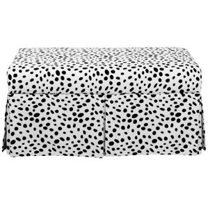 Zoe Polyester Upholstered Storage Bench by Skyline Furniture