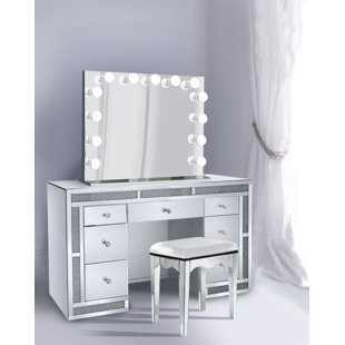 Hayworth Mirrored Vanity Wayfair