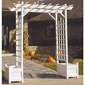 Camelot Planter Vinyl Arbor