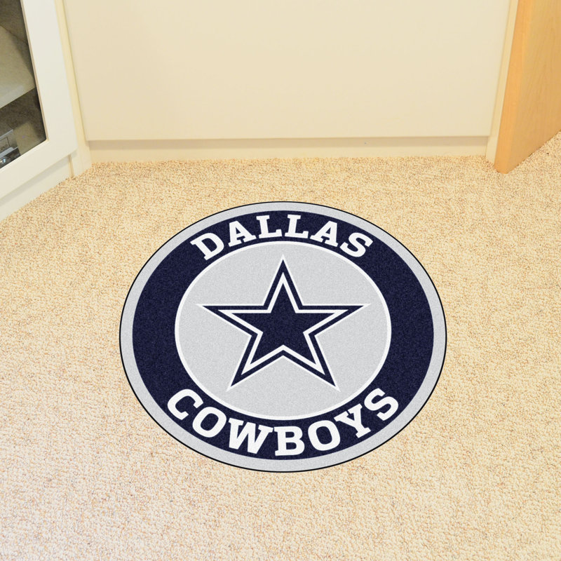 Fanmats Nfl Dallas Cowboys Roundel 27 In X 27 In Non Slip Indoor