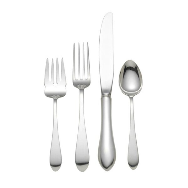 Pointed Antique 4 Piece Place Setting by Reed & Barton