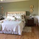 Skyline Furniture Tufted Upholstered Wingback Headboard & Reviews | Wayfair