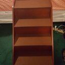 Change carpet stairs to wood