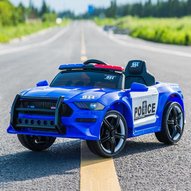 Ktaxon Kids Ride on Police Car Wayfair