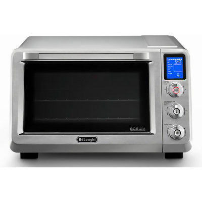 DeLonghi EO241250M Livenza 08 cu ft Stainless Steel Digital True European Convection Oven DeLonghi