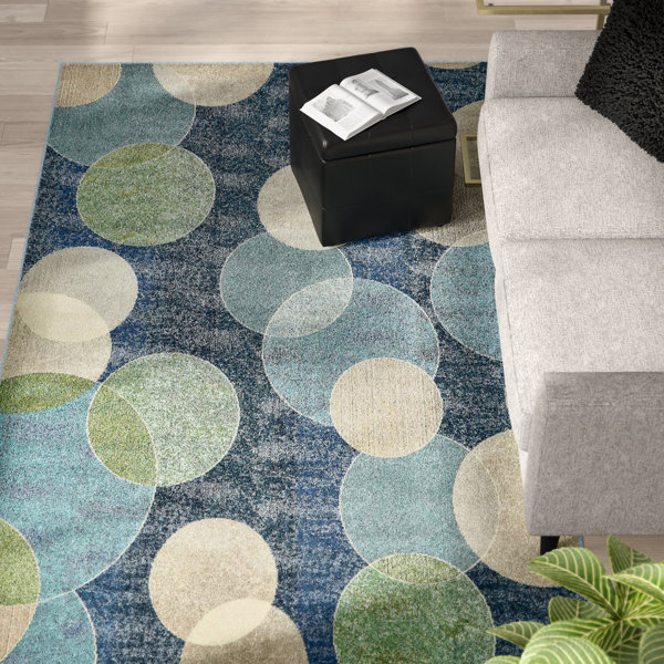 Chenango Navy Blue Area Rug by Zipcode Design