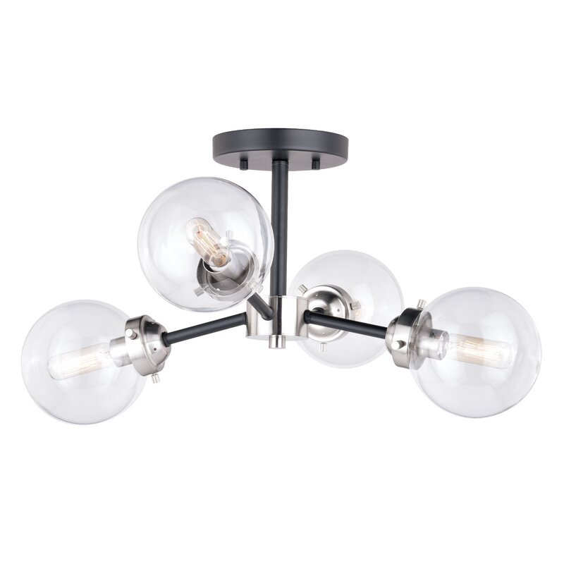 Badilla 4 Light Semi Flush Mount