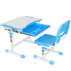 Vivo Height Adjustable Children's Desk with Chair