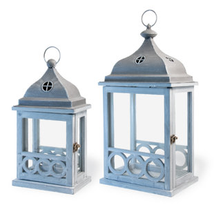 Best Light In The Attic 2 Piece Wood Lantern Set By Highland Dunes Outdoor Lighting Light In The Attic 2 Piece Wood Lantern Set By Highland Dunes Outdoor Lighting
