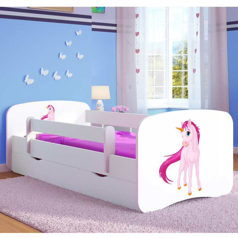 Roomie Kidz Funktionsbett Cerny mit Matratze und Schublade ...