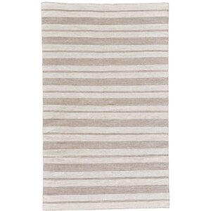 Crenshaw Hand-Woven Mushroom Area Rug