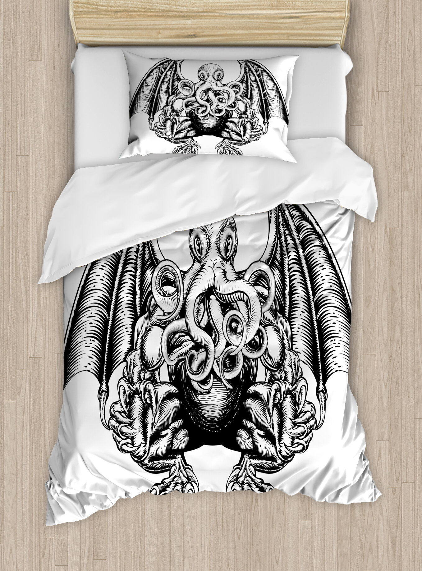 East Urban Home Kraken Cthulhu Monster Evil Fictional Cosmic