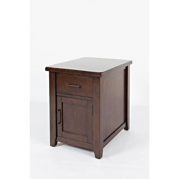 Hickey Drawer End Table With Storage By Alcott Hill