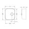 Alveus Variant 40 34 cm x 40 cm Kitchen Sink