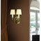 2 Light Semi-Flush Wall Light