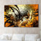 Jungle Graph Graphic Art on Canvas