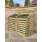 Wooden Double Bin Store