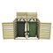 Wooden Double Bin Store