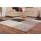 Switzerland Geneva Grey, Brown and Beige Area Rug