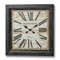 Oversized Dupont and Allardet Paris Iron Wall Clock