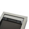 Stainless Steel Electric Fireplace
