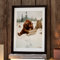 A 'Bear' Chance, 1907 by Philip Russell Goodwin Framed Art Print