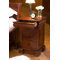 La Roque Mahogany 3 Drawer Bedside Table