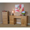 Mobel Oak Computer Desk with Keyboard Tray