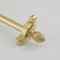 Heritage 28.5" Solid Stair Rod Set Extended Brackets Pineapple Finial