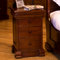 La Roque Mahogany 3 Drawer Bedside Table