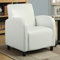 Leather Look Armchair