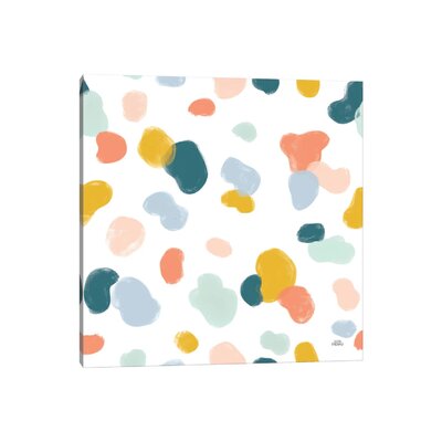 Wild Garden Pattern IXB by Laura Marshall - Painting Print East Urban Home Format: Wrapped Canvas, Matte Color: No Matte, Size: 37
