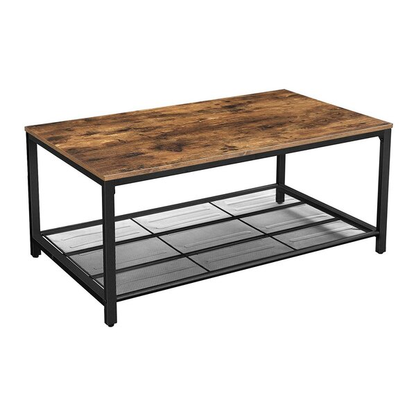 Shumaker 4 Legs Coffee Table With Storage By Union Rustic