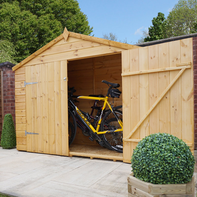 Mercia Garden Products 7 Ft. W x 3 Ft. D Shiplap Apex 