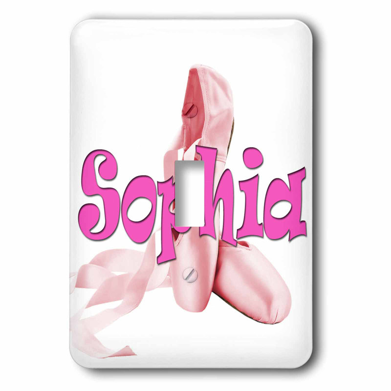 3drose Sophia Ballet Shoes 1 Gang Toggle Light Switch Wall Plate Wayfair
