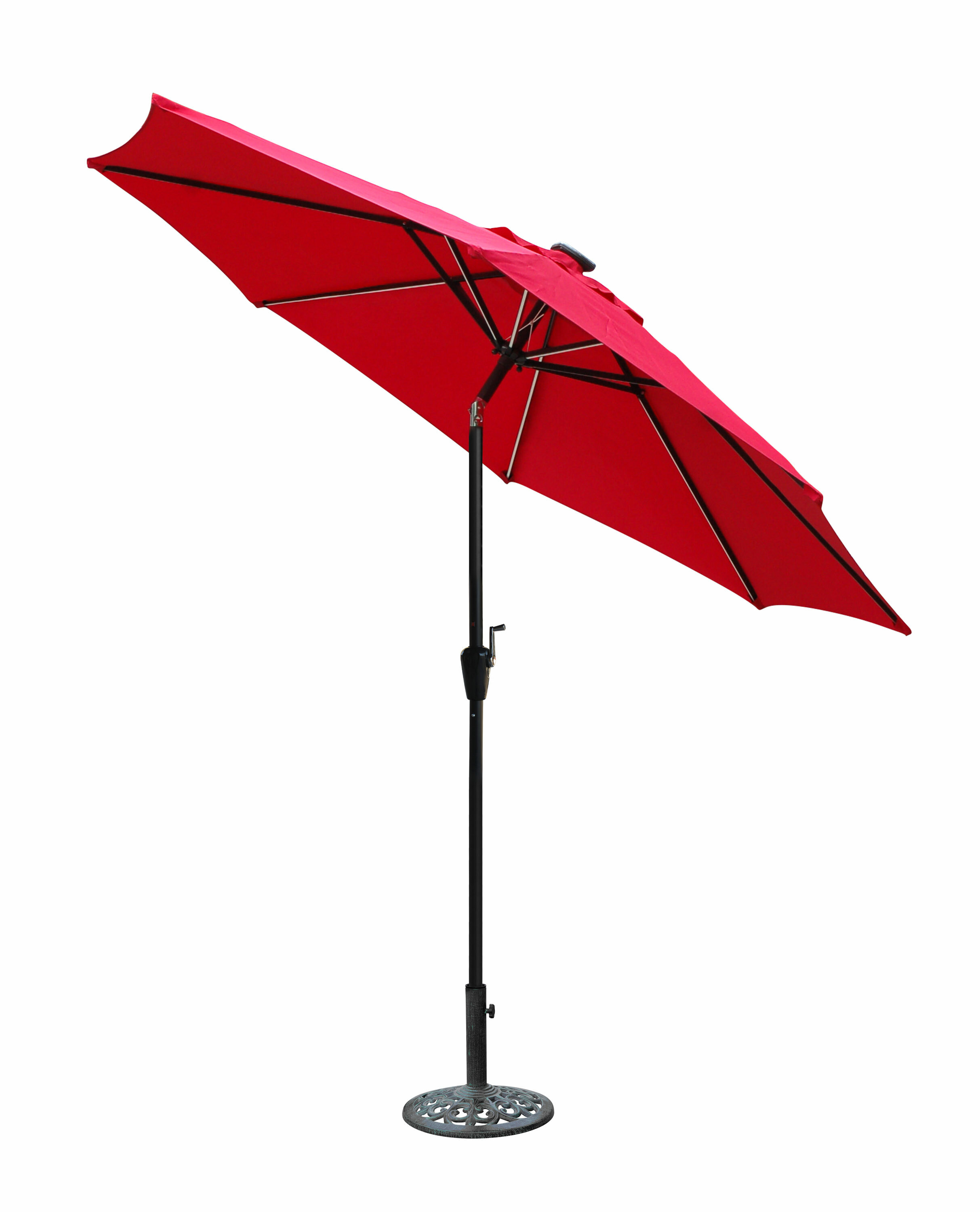 Achillee 8 5 Lighted Umbrella Reviews Allmodern