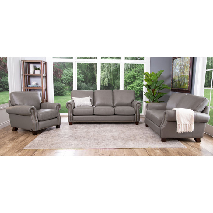 Cairnbrook 3 Piece Leather Living Room Set Cairnbrook 3 Piece Leather Living Room Set