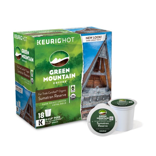 Green Mountain Sumatran K-Cup (Pack of 72) by Keurig