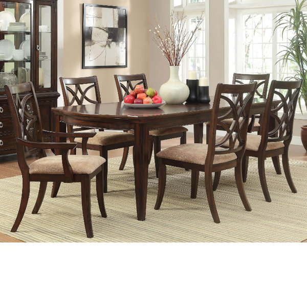 Clairsville 7 Piece Dining Table Set by Canora Grey Canora Grey