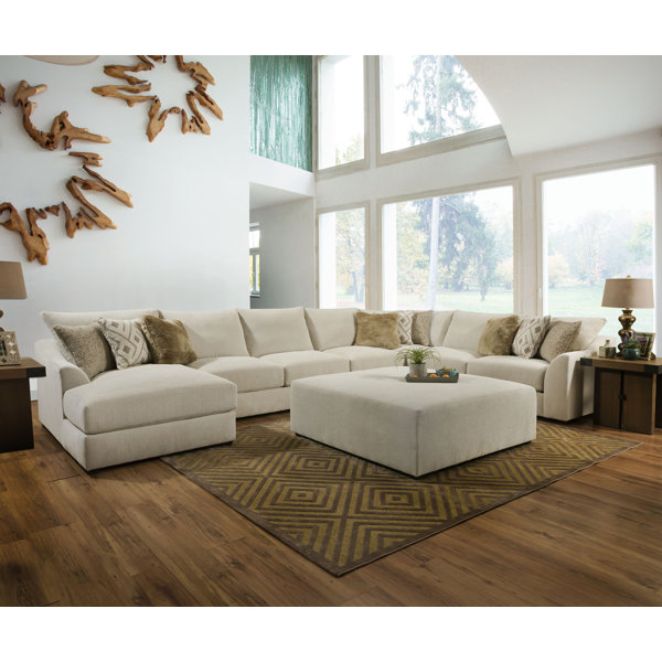 Ipswich Modular Sectional With Ottoman By Everly Quinn Coupon