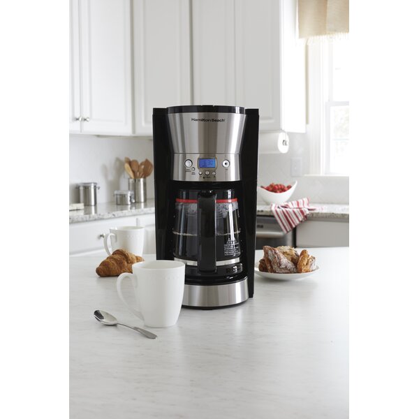 12 Cup Programmable Coffee Maker by Hamilton Beach