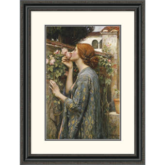 Global Gallery The Soul Of The Rose By John William Waterhouse