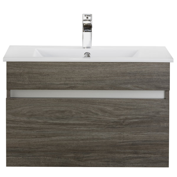 Ivory Floating 30 Single bathroom Vanity by Cutler Kitchen & Bath
