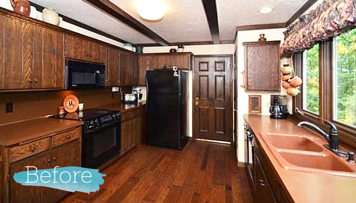 Before After Diy Kitchen Remodel Wayfair