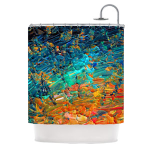 Eternal Tide II by Ebi Emporium Shower Curtain