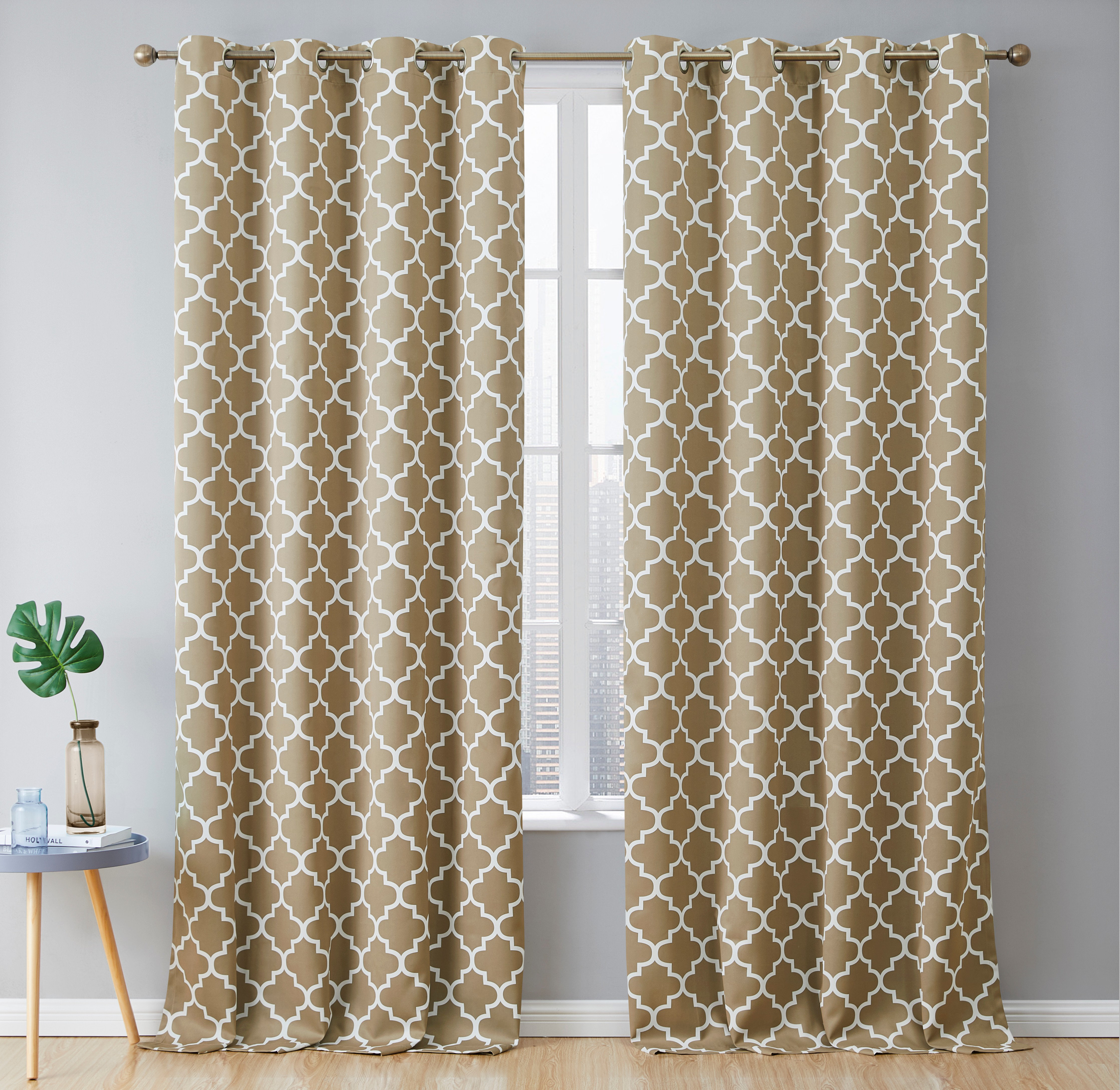 Andover Mills Kuhlmann Lattice Geometric Blackout Thermal Grommet