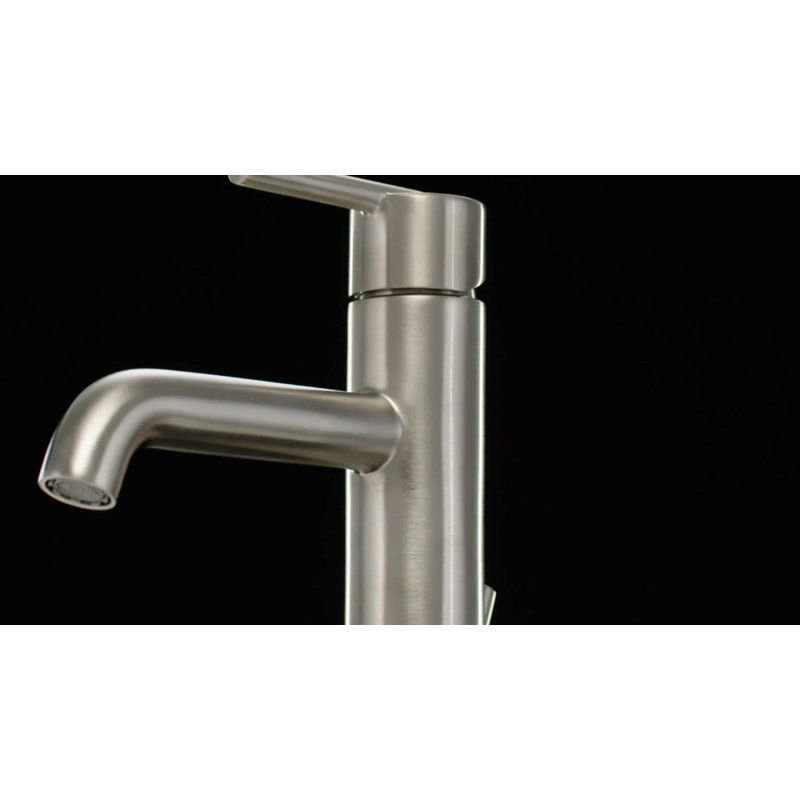 Delta Trinsic® Bathroom Single hole Bathroom Faucet with Drain Assembly