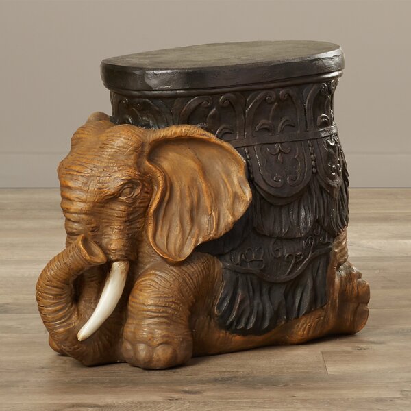 Allegheny Sculptural End Table By World Menagerie